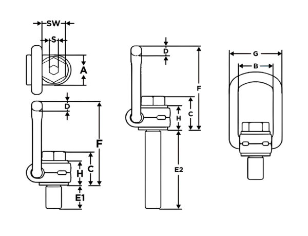 Loadset Swivel Lifting Point 4